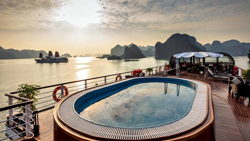 cơ sở vật chất du thuyền hạ long